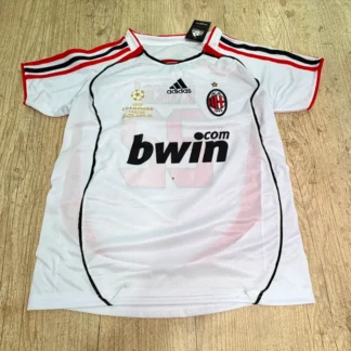Camisa AC Milan Retrô Away 2006/07 Final Champions League - Nacional Premium